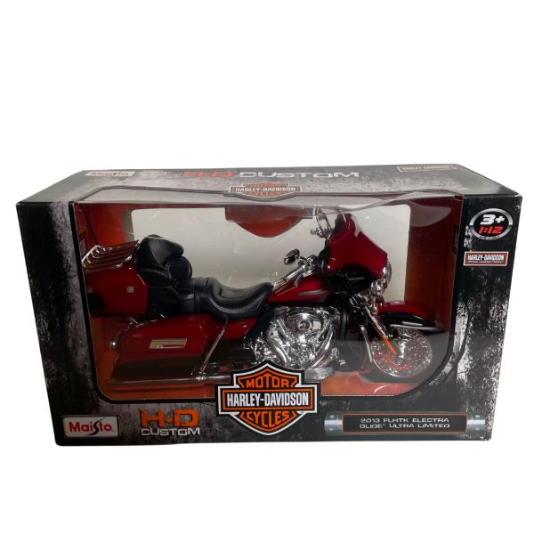 On Road Scale Modells Maisto Scale Model Harley-Davidson ELECTRA GLIDE 1:12