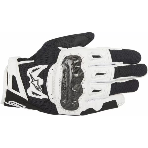 Manusi Moto Sport si Piele Alpinestars Manusi Moto Textile/Piele SMX-2 Air V2 Performance White/Black