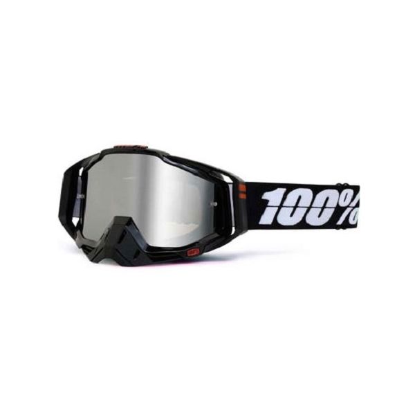 Goggles MX-Enduro 100 la suta Racecraft Racing Tuxedo Goggles Mirror Lens