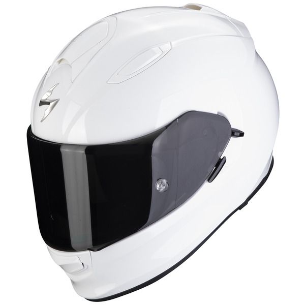 Full face helmets Scorpion Exo Full-Face Moto Helmet Exo 491 Solid Glossy White