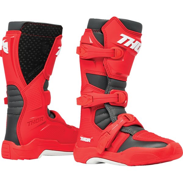 Cizme MX-Enduro Copii Thor Cizme Moto Mx/Enduro Copii Blitz XR Red/Charcoal 24