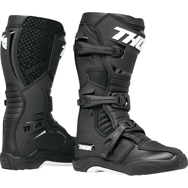  Thor Cizme Moto Mx/Enduro Blitz XR Black/White 24