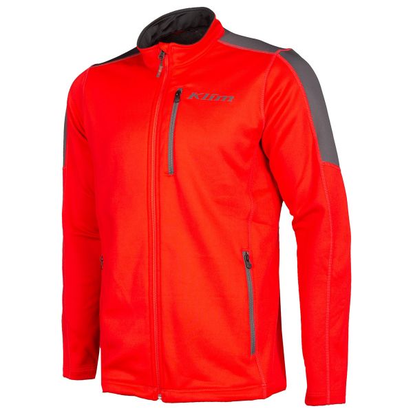  Klim Geaca Mid Layer Snowmobil Inferno High Risk Red/Asphalt