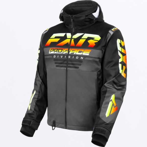 Jackets FXR Snowmobil Insulated RRX Jacket Black/Char/Inferno 24