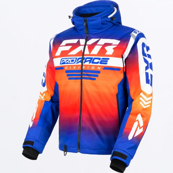 Jackets FXR Snowmobil Insulated RRX Jacket Royal Blue/White/Anodized 24