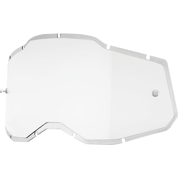 Goggle Accessories 100 la suta Goggles Replacement Lens Accuri 2/Racecraft 2/Strata 2 Clear