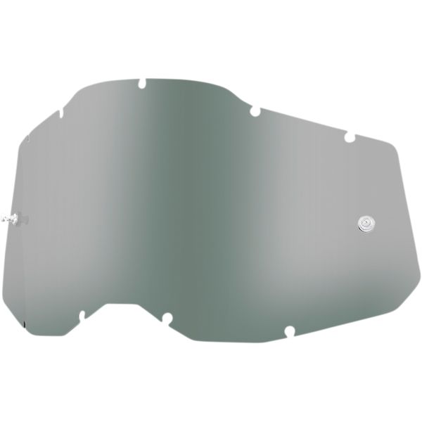 Goggle Accessories 100 la suta Goggles Replacement Lens Accuri 2/Racecraft 2/Strata 2 Gray