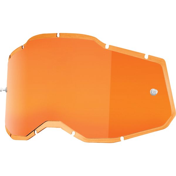 Goggle Accessories 100 la suta Goggles Replacement Lens Accuri 2/Racecraft 2/Strata 2 Orange