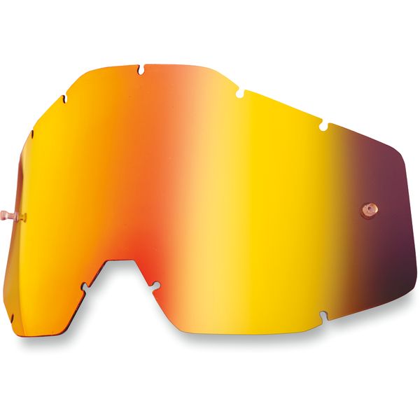 Goggle Accessories 100 la suta Goggles Replacement Lens Accuri/Strata/Racecraft Red