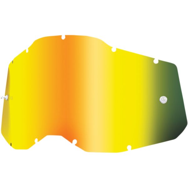 Kids Goggles MX-Enduro 100 la suta Goggles Replacement Lens Youth Accuri 2/Strata 2 Gold