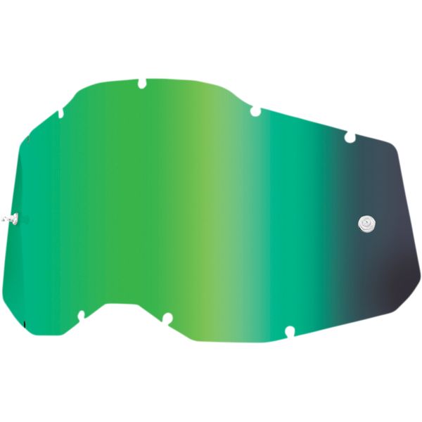 Kids Goggles MX-Enduro 100 la suta Goggles Replacement Lens Youth Accuri 2/Strata 2 Green