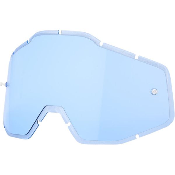 Goggle Accessories 100 la suta BLUE ANTI-FOG INJECTED REPLACEMENT LENS FOR 100% GOGGLES