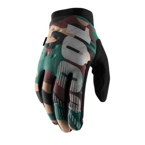 Gloves MX-Enduro 100 la suta GLOVE BRISKER CAMO