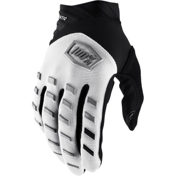 Gloves MX-Enduro 100 la suta Moto Gloves MX/Enduro Airmatic White 10000-00033