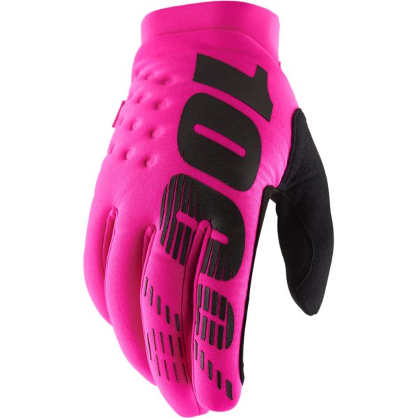 Gloves MX-Enduro 100 la suta Moto Gloves MX/Enduro Brisker Pink 10003-00029
