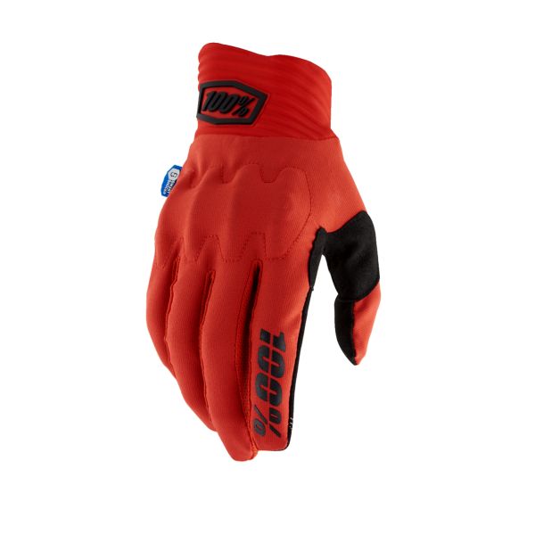 Gloves MX-Enduro 100 la suta Moto Gloves MX/Enduro Cognito Smart Shock Red 10014-00049