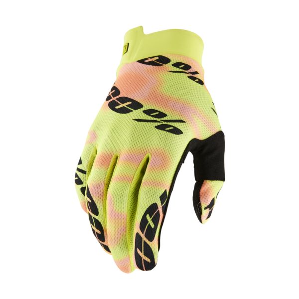 Gloves MX-Enduro 100 la suta Moto Gloves MX/Enduro Itrack Yellow-Pink-Black  10008-00033
