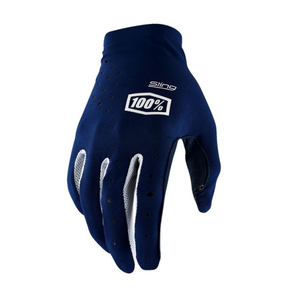 Gloves MX-Enduro 100 la suta Moto Gloves MX/Enduro Sling Mx White-Navy-Black 10023-00014