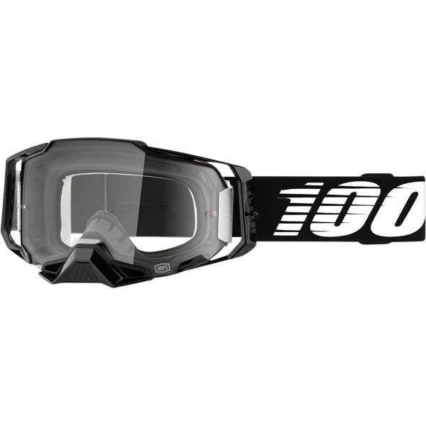  100 la suta Armega Moto Enduro GogglesBlack Cl 50004-00001