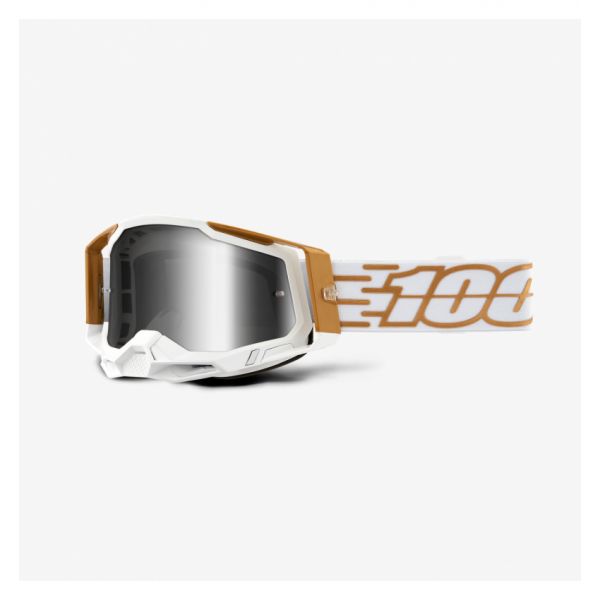 Goggles MX-Enduro 100 la suta Goggle MX Racecraft 2 Mayfair Mirror Silver Lens