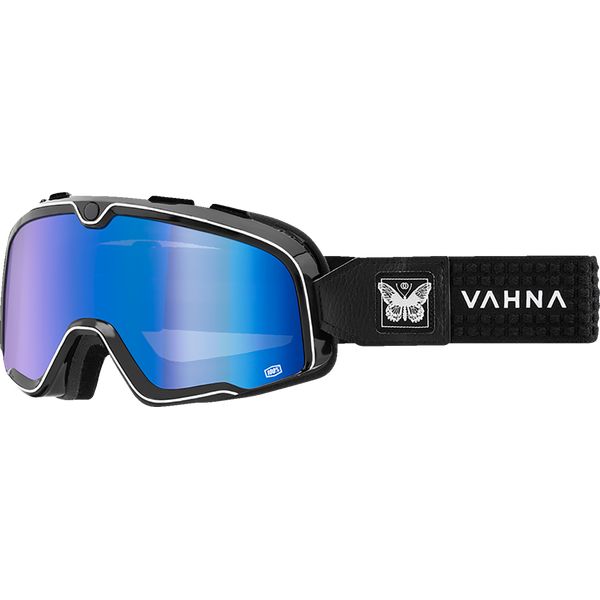 Ochelari Chopper 100 la suta Ochelari Moto Barstow Vahna Mirror Blue Lens 50000-00022