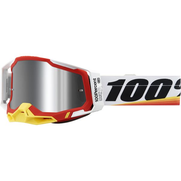 Goggles MX-Enduro 100 la suta Enduro Moto Goggles Racecraft 2 Arsham Red Mirrored Lens