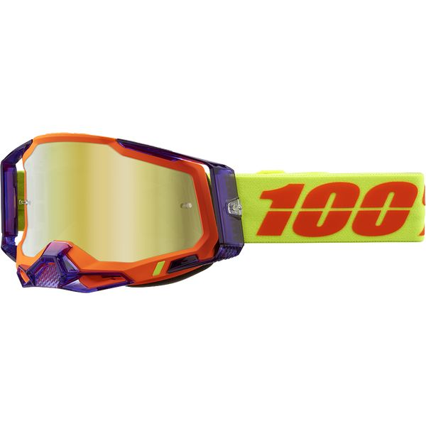Goggles MX-Enduro 100 la suta Enduro Moto Goggles Racecraft 2 Panam Mirrored Lens