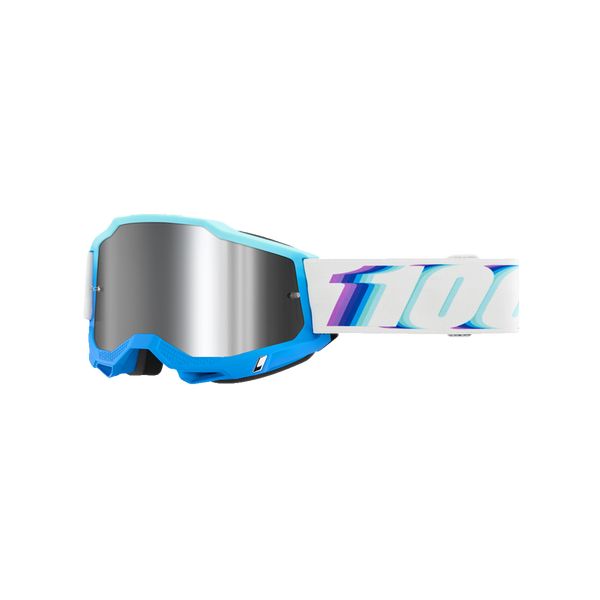  100 la suta Ochelari Moto MX/Enduro Accuri 2 Stamino Silver-Mirror Lens 50014-00029