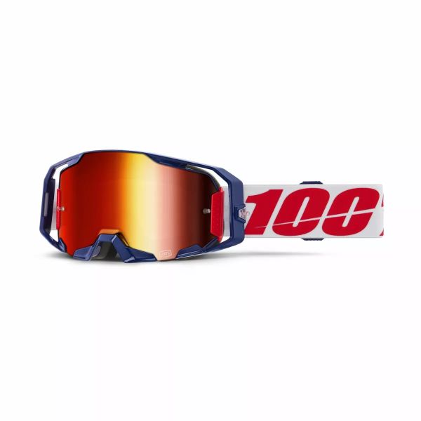 Ochelari MX-Enduro 100 la suta Ochelari Moto MX/Enduro ARmatic Mach Z/Mirror Red 2025