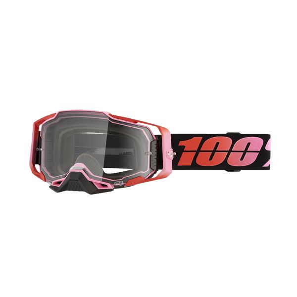 Goggles MX-Enduro 100 la suta Moto MX/Enduro Goggles Armega Guerlin Clear Lens 50004-00022