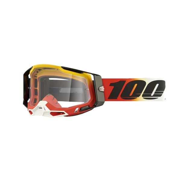 Goggles MX-Enduro 100 la suta Moto MX/Enduro Goggles Racecraft 2 Ogusto Clear Lens 50009-00024