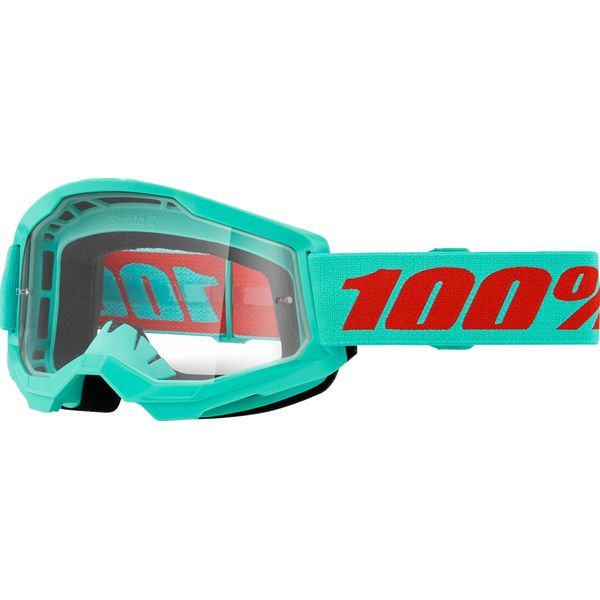 Goggles MX-Enduro 100 la suta Moto MX/Enduro Goggles Strata 2 Maupiti Clear Lens 50027-00020