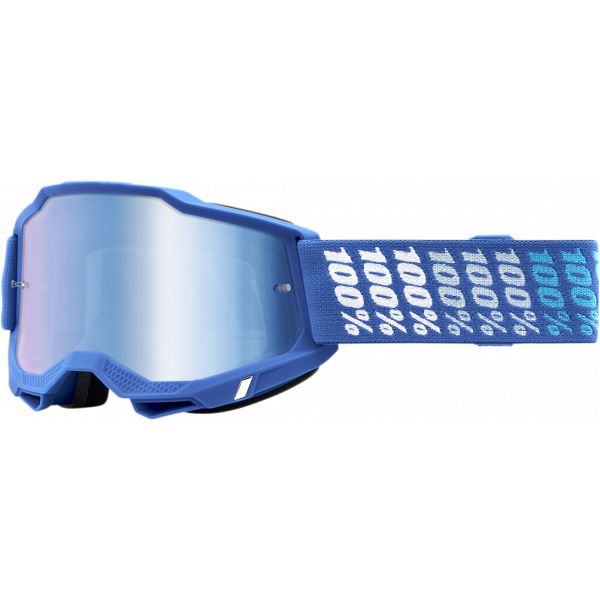  100 la suta Ochelari Enduro Accuri 2 Yarger Mirror Blue Lens - 50014-00014