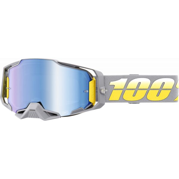 Goggles MX-Enduro 100 la suta Goggle MX Armega Complex Mirror Blue Lens - 50005-00006