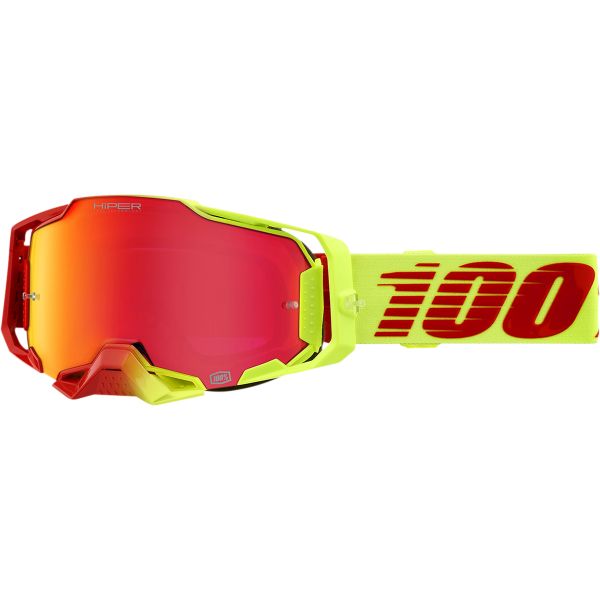 Goggles MX-Enduro 100 la suta Goggle MX Armega Solaris H Mirror Red Lens - 50003-00003