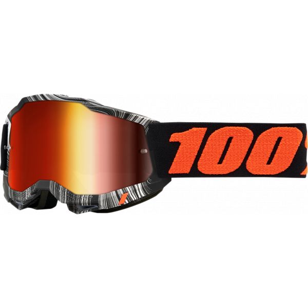  100 la suta Ochelari Enduro Copii Accuri 2 Geospace Mirror Red Lens - 50025-00004