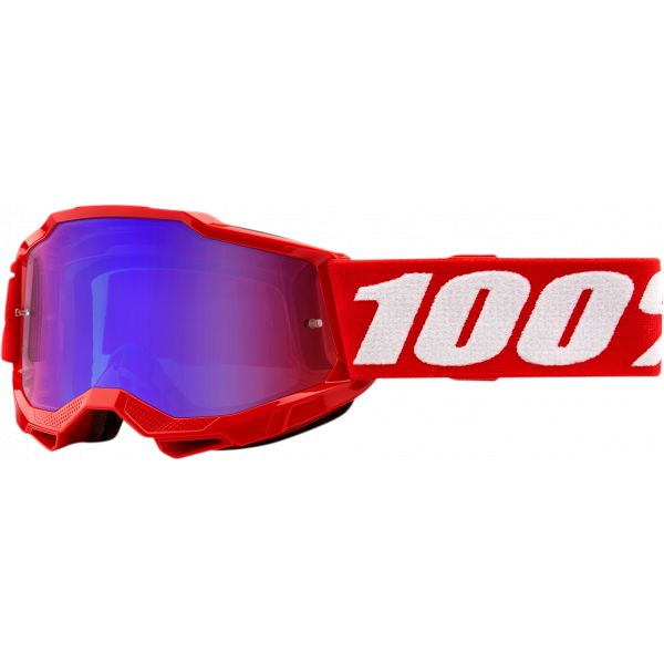  100 la suta Ochelari Enduro Copii Accuri 2 Red Mirror Lens