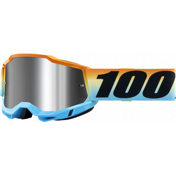  100 la suta Ochelari Enduro Copii Accuri 2 Sunset Mirror Silver Lens - 50025-00006