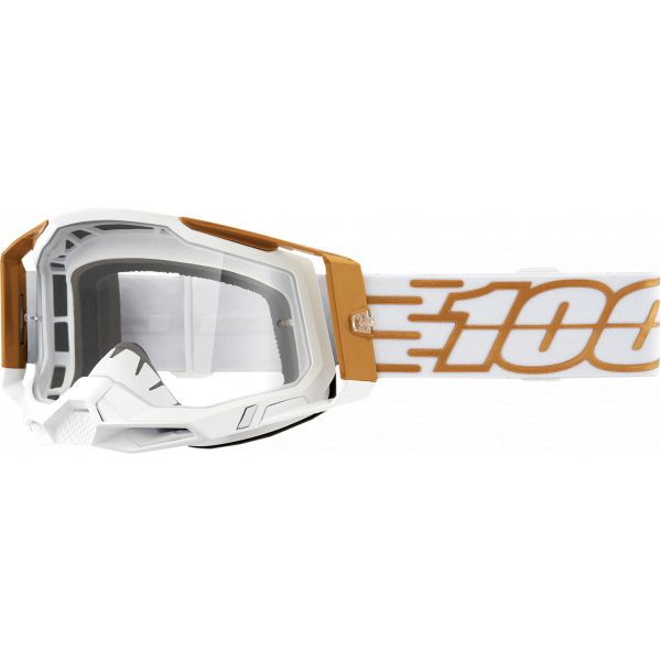  100 la suta Goggle MX Racecraft 2 Mayfair Clear Lens - 50121-101-18