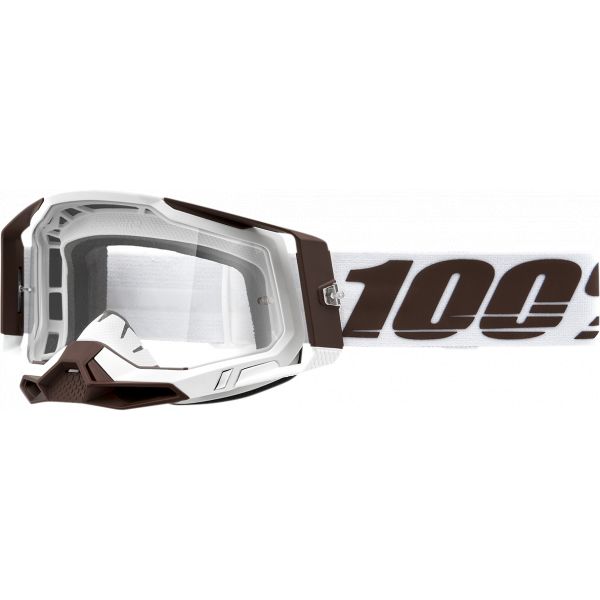  100 la suta Goggle MX Racecraft 2 Sbird Clear Lens - 50009-00007