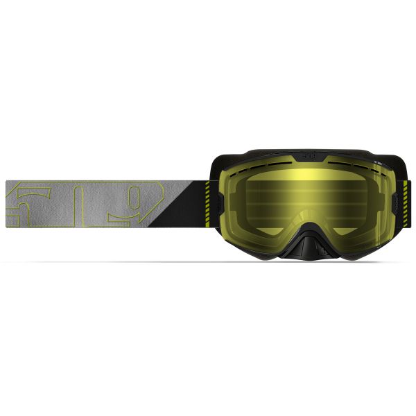 Goggles 509 Kingpin XL Goggle Black with Yellow