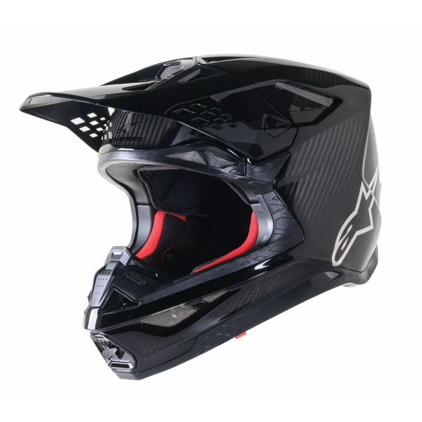 Casti Cross-Enduro Alpinestars Casca Moto Enduro/MX Supertech M10 Carbon Black 24
