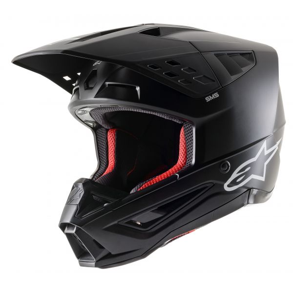  Alpinestars Helmet SM5 Solid Black