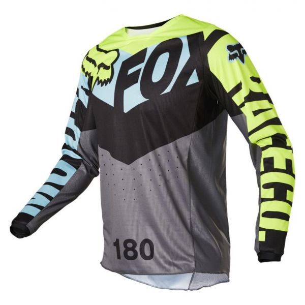Jerseys MX-Enduro Fox Racing Moto MX 180 Trice Teal Jersey