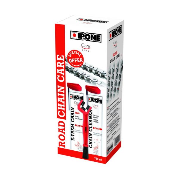  IPONE Cleaning Kit + Lubrication On Road - Brush FREE