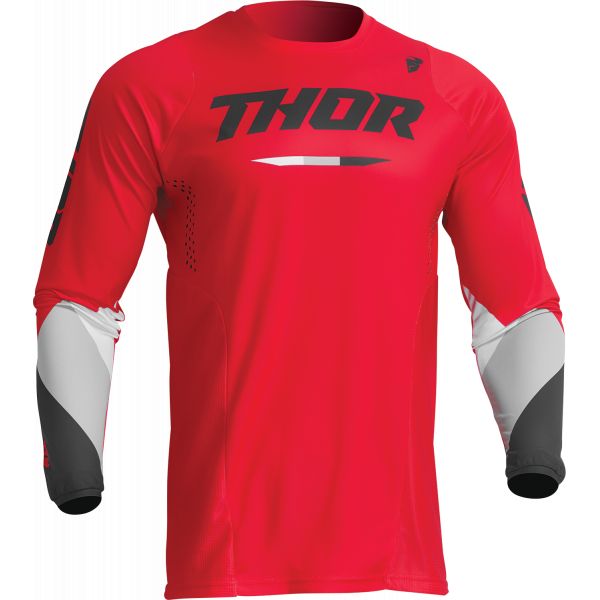 Jerseys MX-Enduro Thor Moto Enduro Jersey Pulse Tactic Red 23