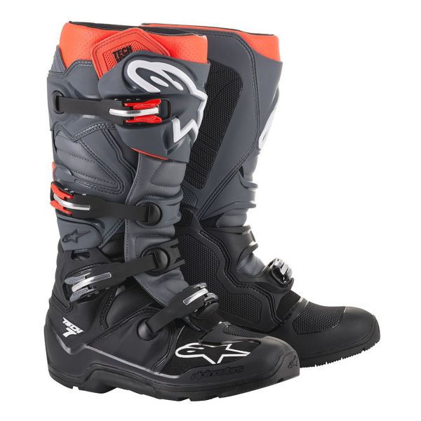 Boots MX-Enduro Alpinestars Moto MX Boot Tech 7 Enduro DryStar Black/White 24