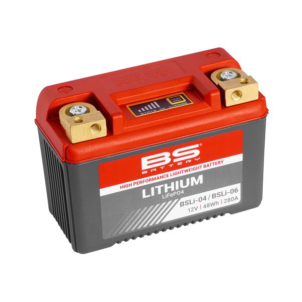 Li Ion Battery BS BATTERY Moto Battery Lithium BSLI 04/06 360104