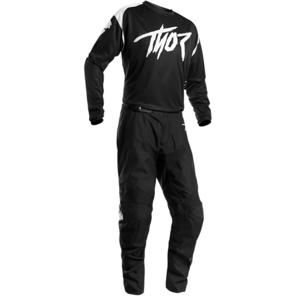 Combos MX-Enduro Thor Sector Link Black/White Jersey+Pants Combo