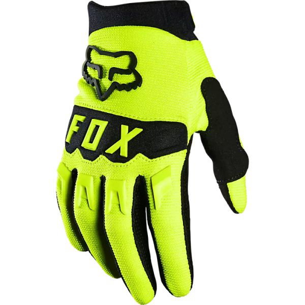 Manusi MX-Enduro Copii Fox Racing Manusi Moto MX/Enduro Copii Youth Dirtpaw Yellow Fluo
